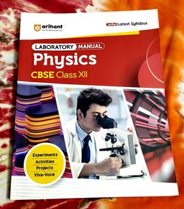 Arihant Physics Practical Lab Manual Class XII