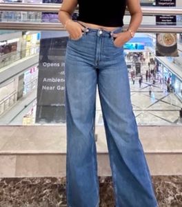 Zudio Wide Leg Blue Jeans