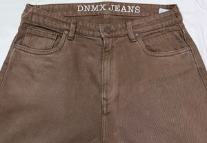 Brown Classic Fit Jeans