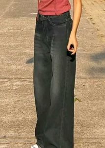 Wide Leg Dark Wash Jeans