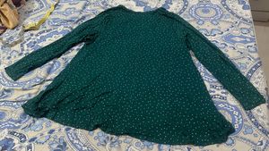 combo of 2 tops (blue &amp; Green with rime stones)