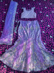 Y2k Lehenga Choli Set