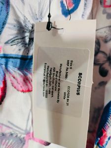 Multicolour Printed Overcoat (Women's)