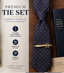 Premium Tie Set for the Modern Gentleman