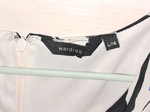 GOWN With BLACK INNER TSHIRT