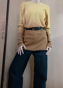 Stylish Ombre Knit Sweater/Dress 👗