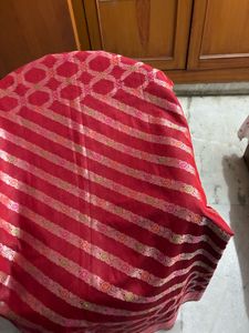 Elegant Red Banarasi Silk Saree