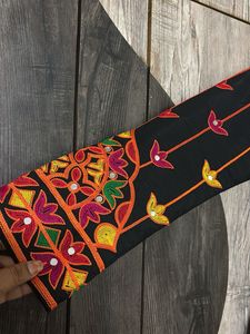 Embroidered Black Ethnic Jacket