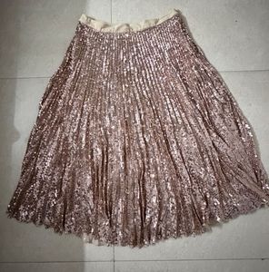 Sparkling Sequin Ethnic Skirt