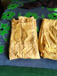 Elegant Embroidered Kurta Set