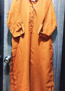Burnt Orange Kurta