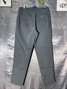 Armani chinos dark grey trouser