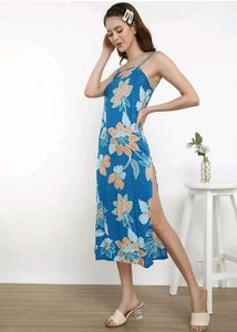 🐦Floral Sphagetti Dress