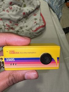 Retro Camera Keychain
