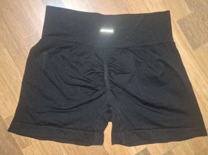Black High Waisted GYM Shorts