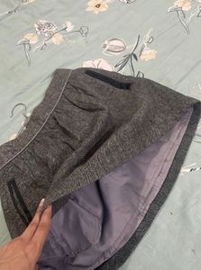 Stylish Grey Mini Skirt