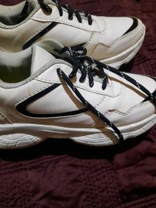 White Athletic Shoes