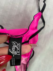 Hot Pink Thong Panty