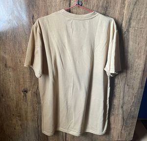 solid biege tshirt