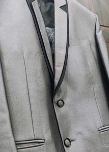 Grey Tuxedo With Tie