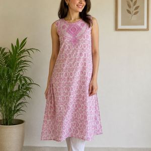 Beautiful Pink Kurta