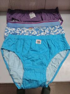 Pack of 3 Women's Cotton Briefs