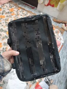 Victoria's Secret Sequin Cosmetic Bag