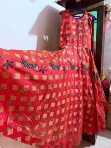 Beautiful Pink Ethnic Gown