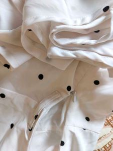 High Flare Dress With Attached Inner