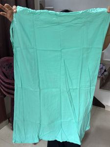 Turquoise Floral Saree