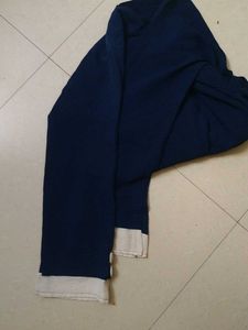 Navy Blue Abaya