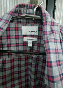 Men's Sonoma Plaid Button-Up Shirt