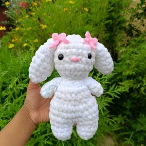 Handmade Crochet Bunny Plushie