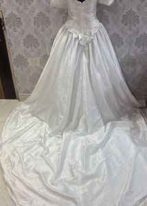 Elegant White Bridal Gown
