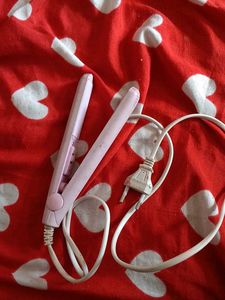 Pink Mini Hair Straightener