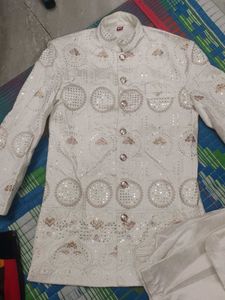 boys Embellished Sherwani Set