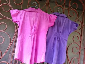 Combo Of Two Beautiful Tops With 2 Sided Pockets💜