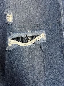 Ripped Wide Leg Jeans