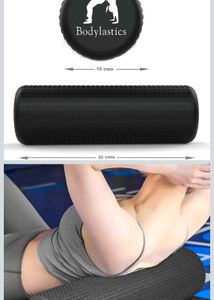 Textured Black Foam Roller