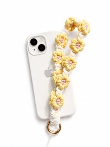 Cute Flower Phone Charm Chrochet