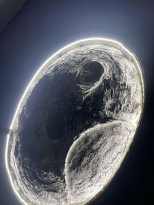 Luxury Big Wall Moon Lamp