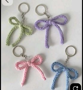 Crochet verious keychains