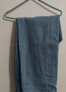 Light Wash Straight Denim Jeans