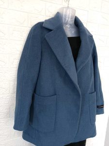 Imported  Wool Blend Coat