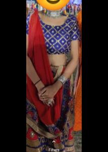 Brocade Lehenga With Dupatta