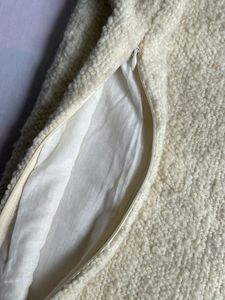 45x45 Woven Cotton + Wool+ Acrylic Cushion Cover