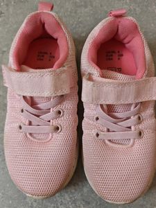 Pink Girls Sneakers with Memory foam