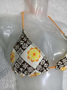 Floral Bikini 🇲🇾Top -32,34 Retro Style