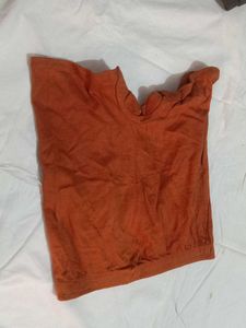 Men's Orange Boxer Shorts