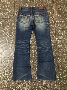 Vintage Y2K Distressed Bootcut Jeans